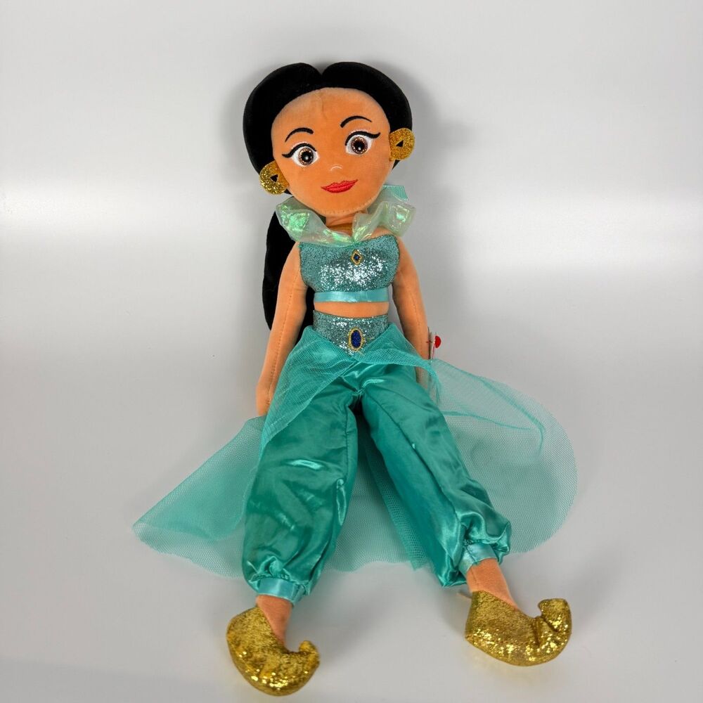 Ty Sparkle 13” Princess Jasmine Disney Aladdin Plush New With Tags